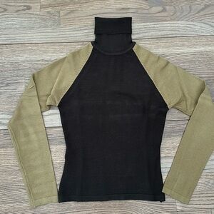 Buffalo David Bitton Colorblock turtleneck sweater